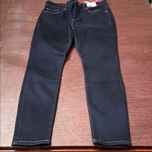 Express Women's dark wash  Skinny ankle Jeans